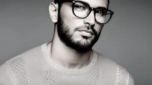 A man with a knowing expression wearing black rimmed glasses and a beard. Knowing it's time for structure and ethical policies in business. AI Can't Lead, That's Your Job