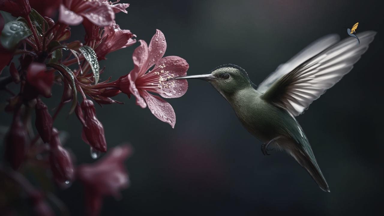 A MET realignment is like this hummingbird gathering nectar from a bloom, through HUM framework brings leadership clarity for a humming ethical ecosystem